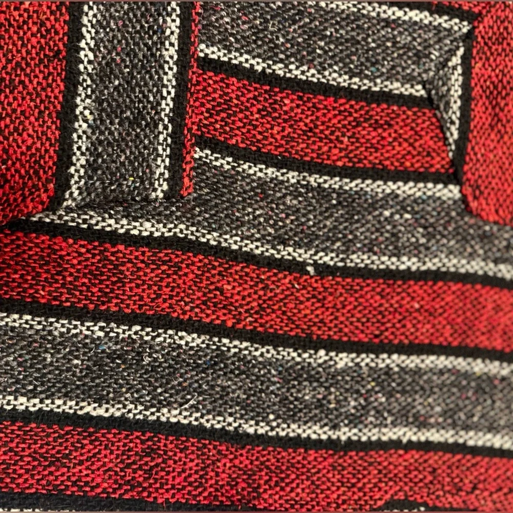 Frank’s Textiles Baja Hoodie Red Black Size M - Picture 15 of 16